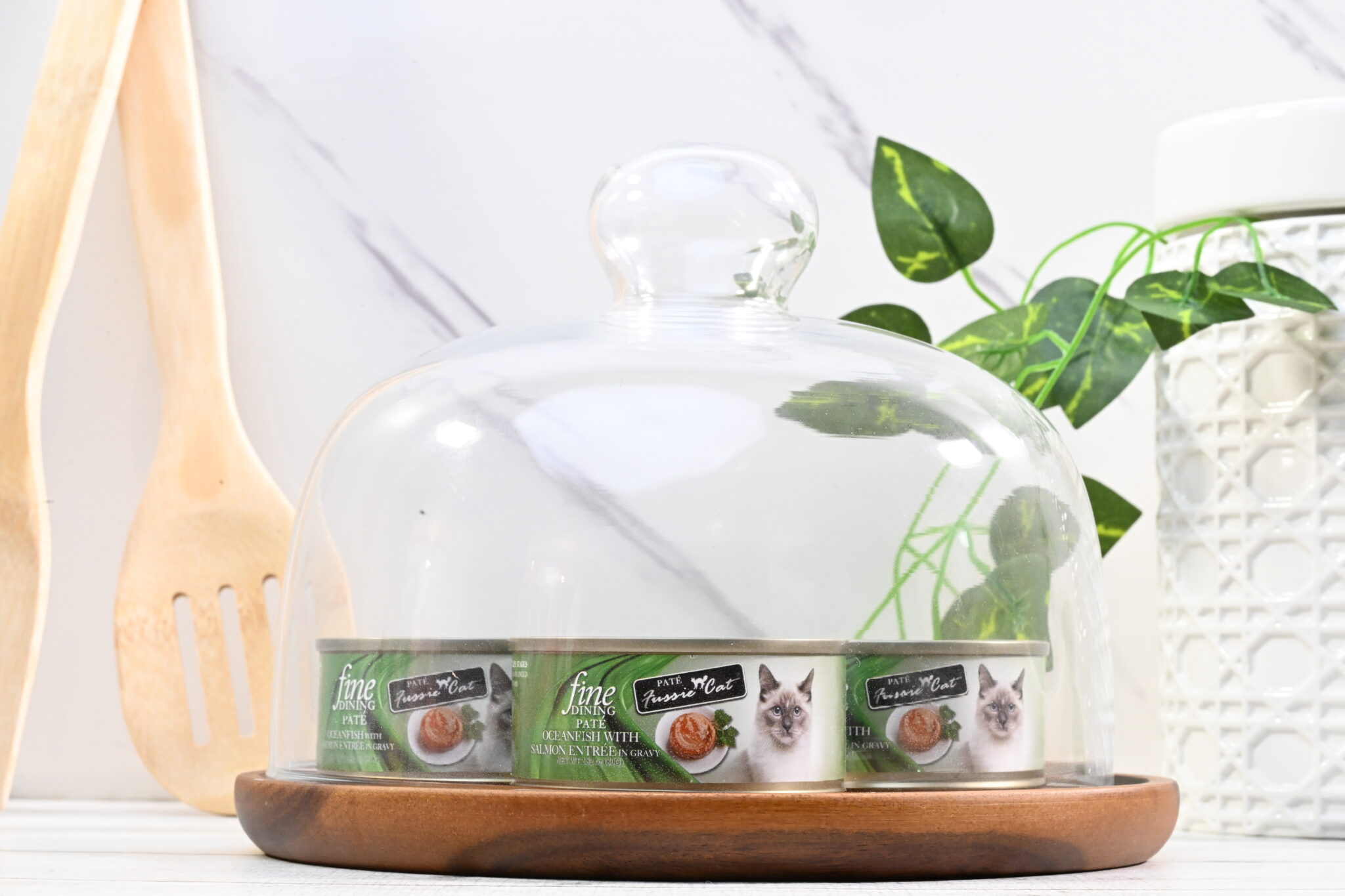 Oceanfish With Salmon Pate platter shot