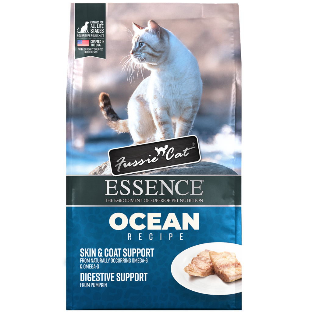 Fussie Cat Essence Ocean Recipe Packaging