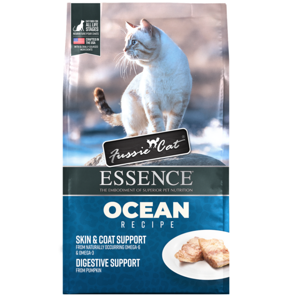 Fussie Cat Essence Ocean Recipe Packaging