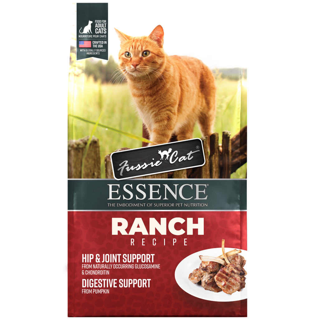 Fussie Cat Essence ranch recipe packaging